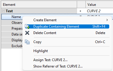 Duplicating an element by selecting a child element